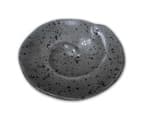 Svart melamin tallrik Tai Ji style 17cm MA-E117 JB Products *Begagnat*