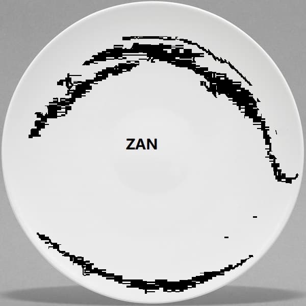 Coupe flat plate 16cm Black  16-3349-2661B  **Begagnat**