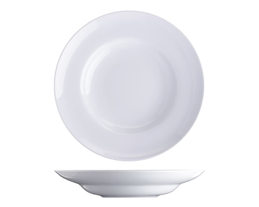 Tallrik Verona Flat Vit D25cm