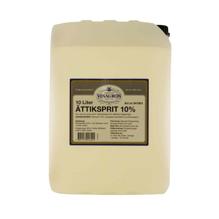 Ättikasprit 10% 10L