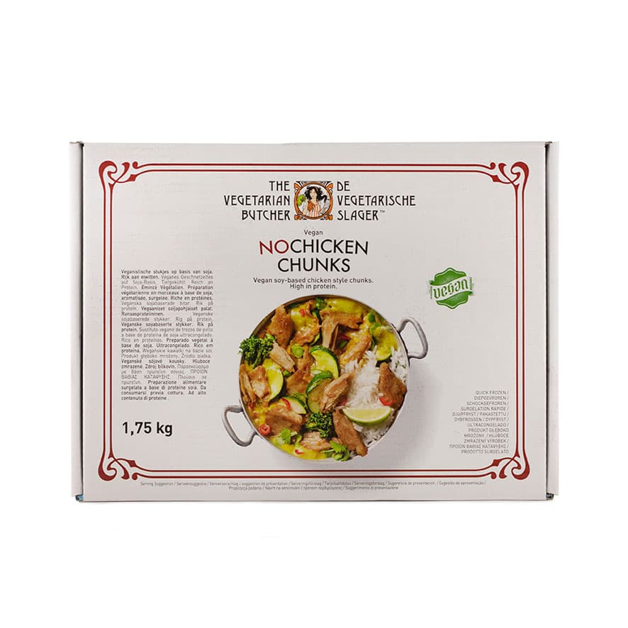 Vegan Nochicken Chucks 1.75kg  The Vegetarian Butcher