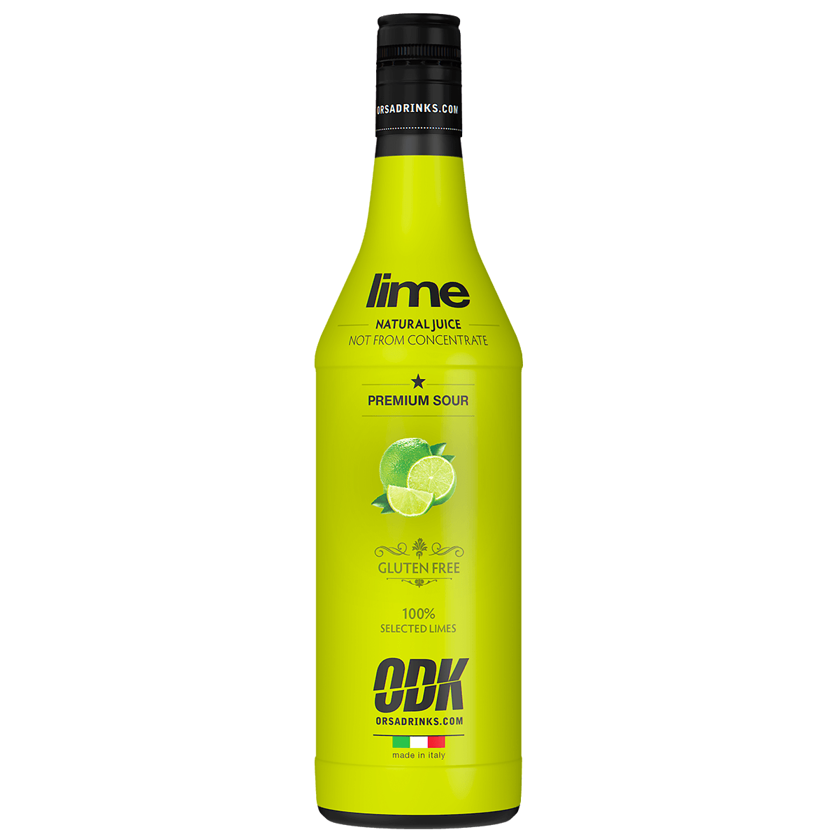 Limejuice 100% Glutenfri 750ml ODK Italien
