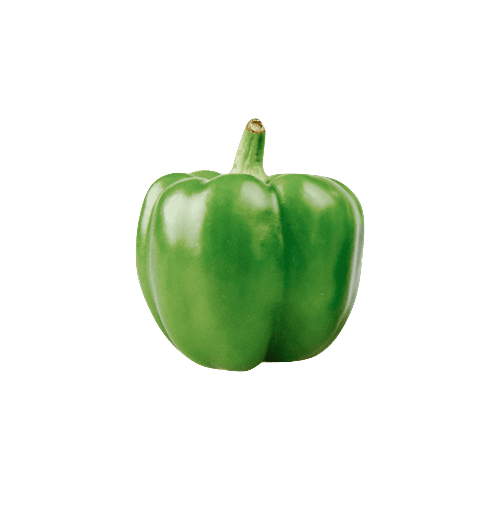 Paprika Rund Grön Ca400-500g/Förp Nederländerna