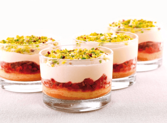 Mascarpone Hallondessert 12x90g
