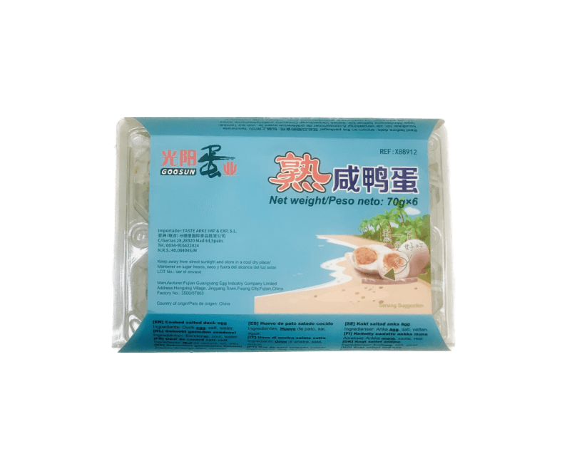 Ankägg Saltade 60gx6st LuCheng Kina