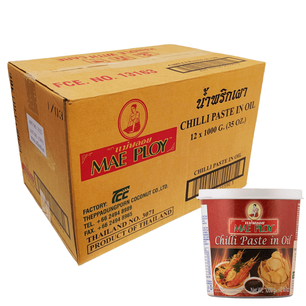Maeploy chili i olja 12stx1kg/krt Thailand