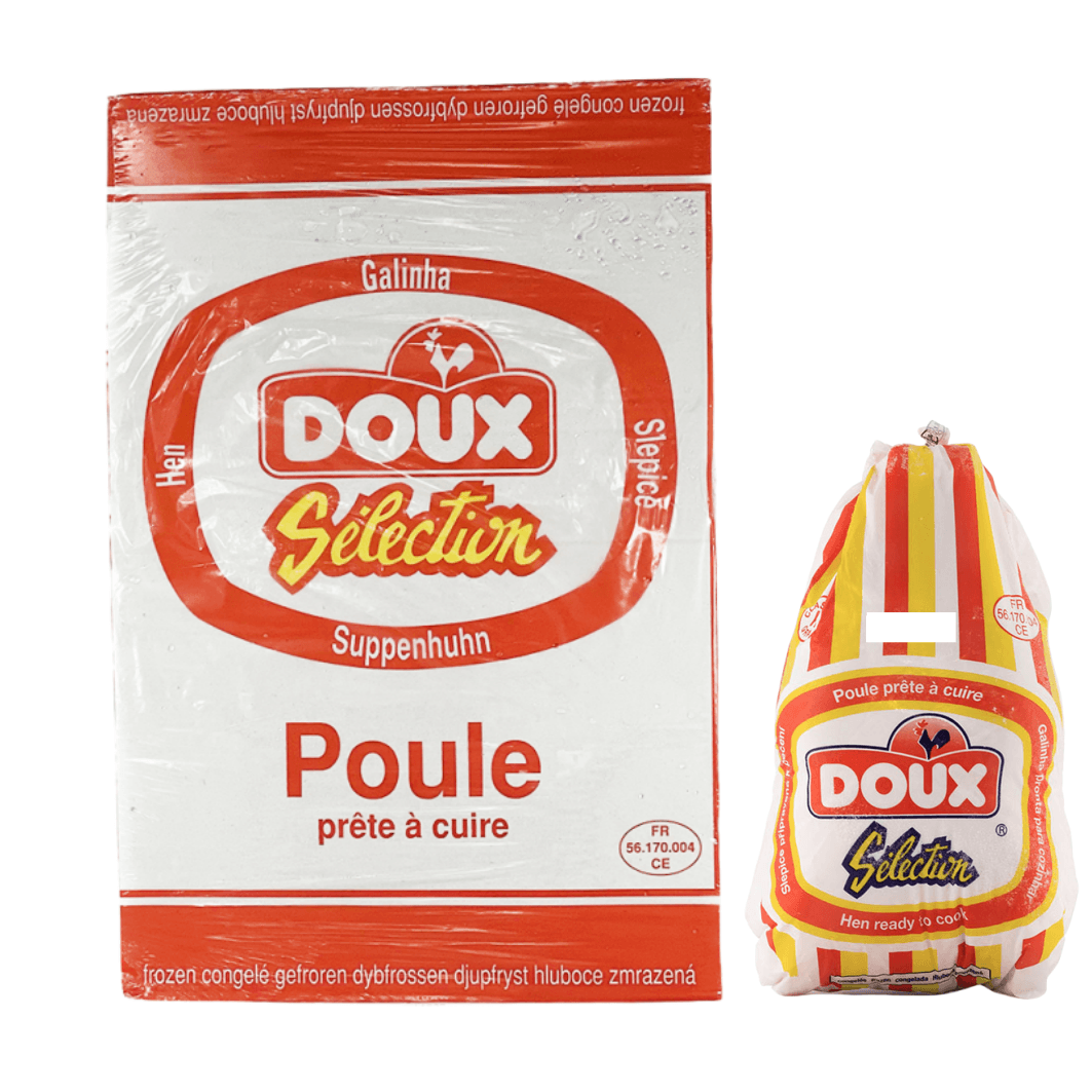 Höns Kyckling Fryst 10x1,5kg Doux