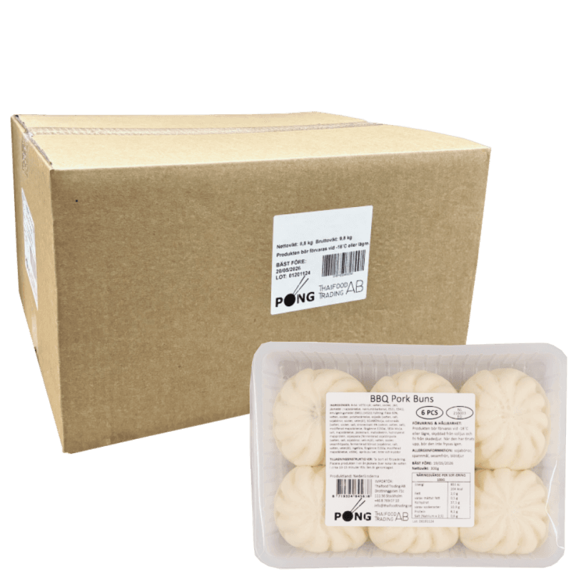 BBQ Pork Bun 6st x 20förp Pong