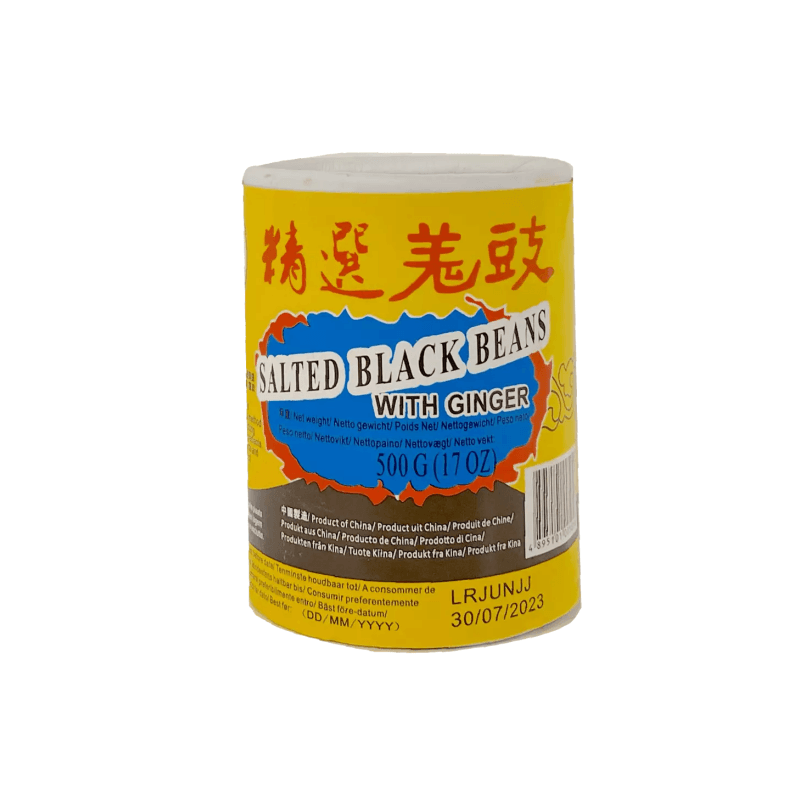 Saltad Svart Böna med ingefärssmak 500g Golden Lily Kina