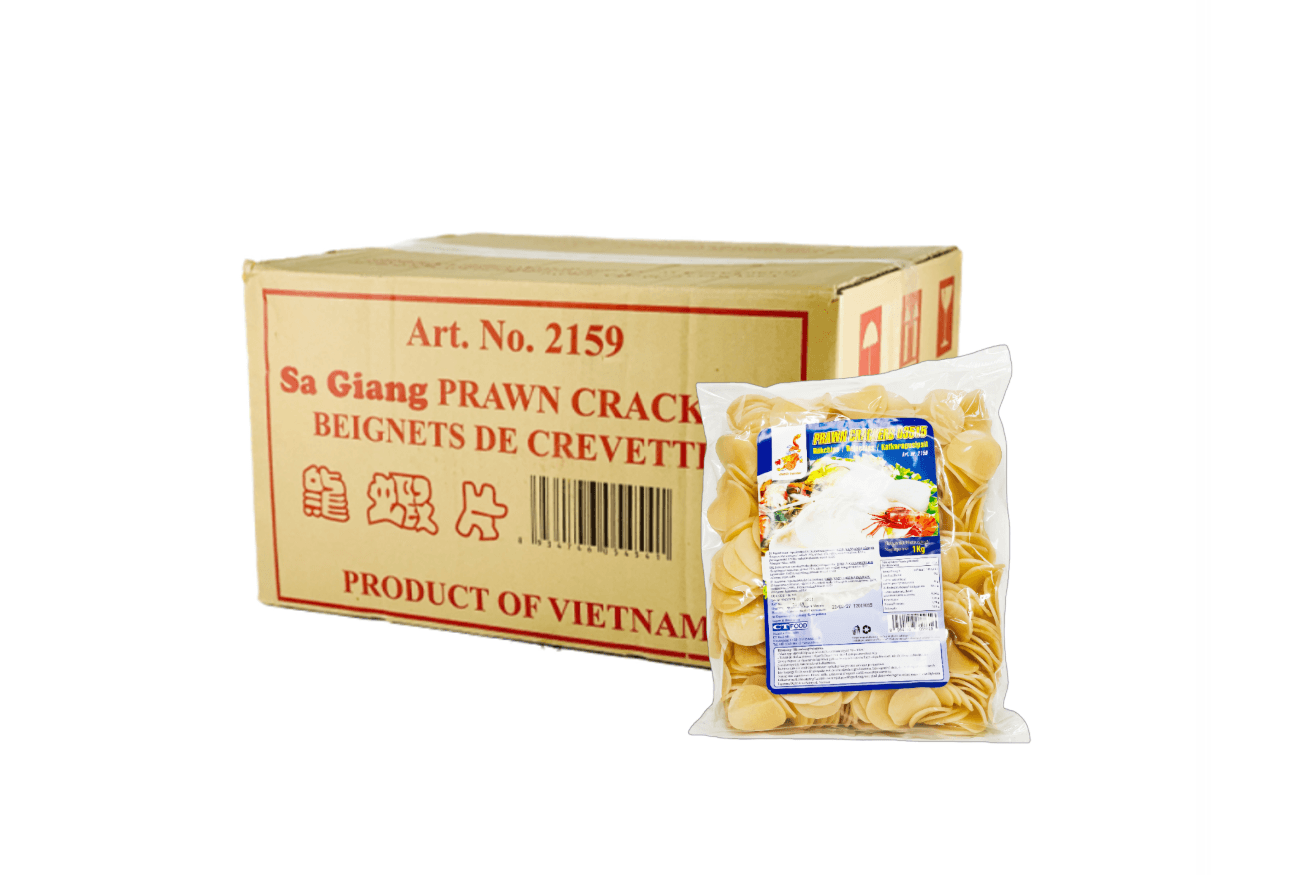 Räkchips Sa Ciang Vietnam 12x1kg 