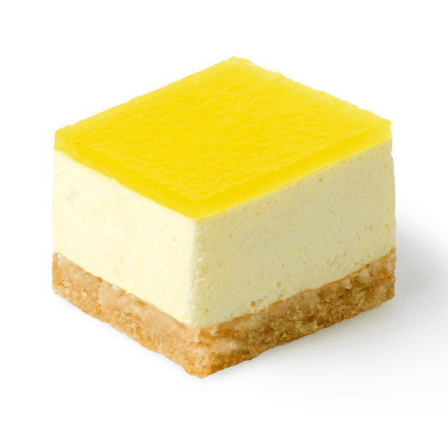 Mini Cheesecake med Citron & mascarpone 108 st (30 mm x 30 mm) The Food Factory Malta