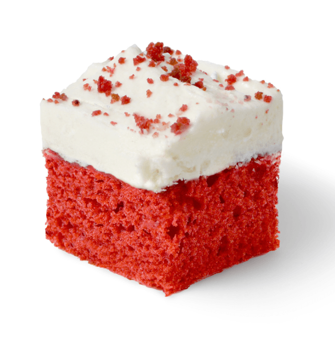 Mini Red Velvet-Kaka 108 st (30 mm x 30 mm) The Food Factory Malta