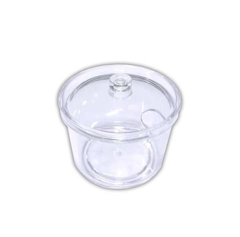 Polymethyl methacrylate sauce jur with lid 8.5cmx6cm 8211 JB Products