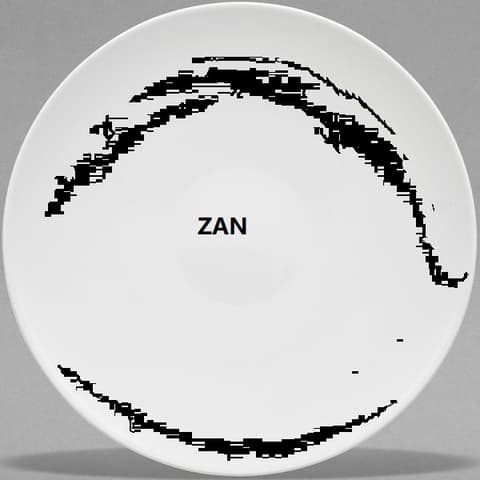 Coupe flat plate 16cm Black  16-3349-2661B  **Begagnat**