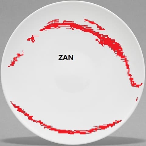 Coupe flat plate 16cm Red  16-3349-2661R