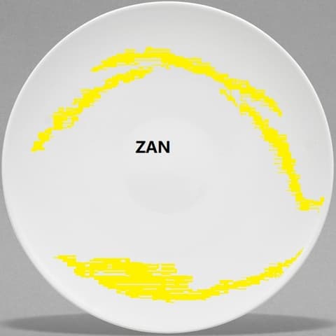Coupe flat plate 16cm Yellow  16-3349-2661Y