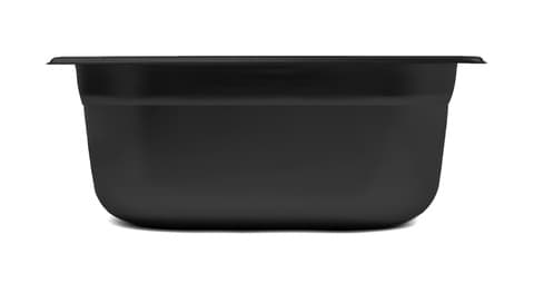 Kantin Gn 1/9-100 Poly Klar Svart  