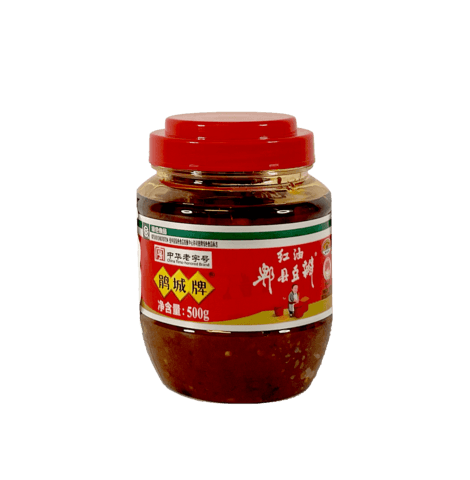 Sojabönsås Chili i Olja 500g Pi Xian Juan Chen Kina
