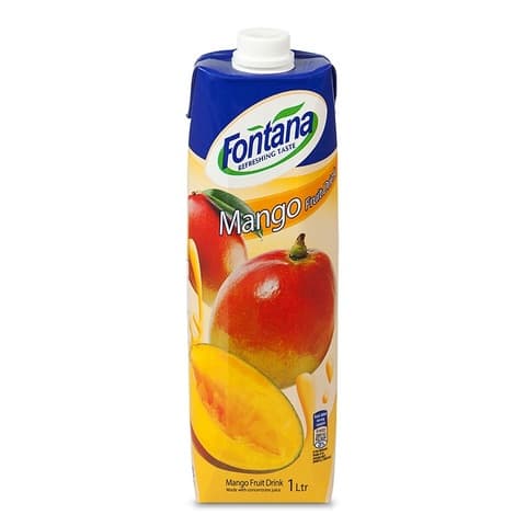 Juice Mango 1Liter Fontana, Endast För Restaurangens Försäljning