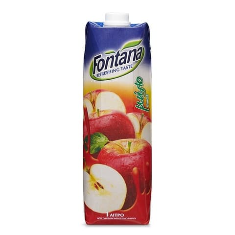 Juice Äpple 1Liter Fontana, Endast För Restaurangens Försäljning