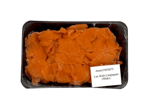 Lax Kött Limpaputs (Maki/Sallad) Fryst 1kg/Förp Norge
