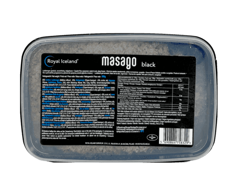 Masago Loddarom Svart 1x500g Royal Iceland