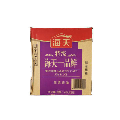 Sojasås Premium Yi Pin Xian 2x4.9L Haitian Kina