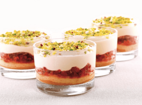 Mascarpone Hallondessert 12x90g