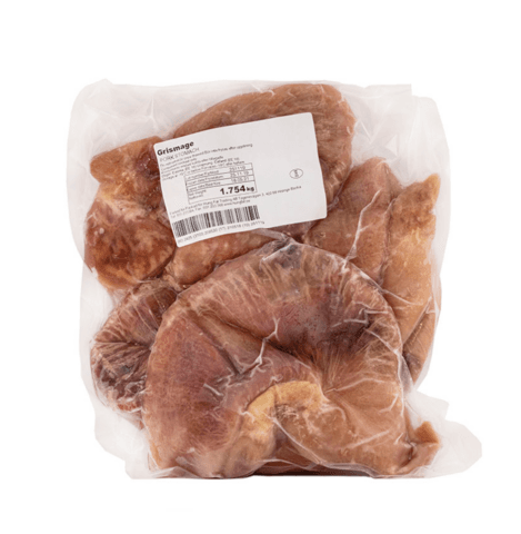 Fryst Grismage ca 1,8 kg/Förpackning
