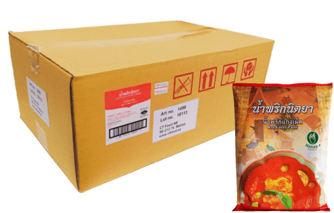 Röd Currypasta 10*1kg/krt Nittaya Thailand