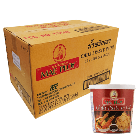 Maeploy chili i olja 12stx1kg/krt Thailand