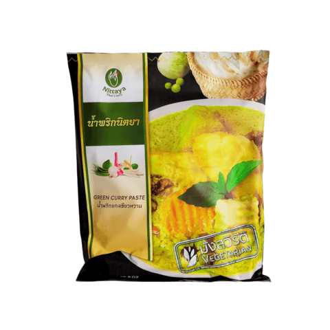 Vegan Curry Grön 1kg Nittaya Thailand