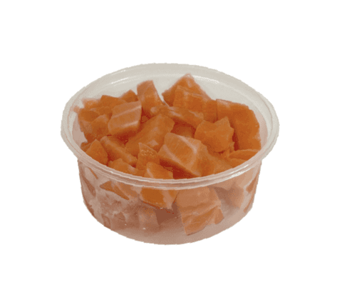 Lax Köttbitar(Poke) Fryst 125g/Ask Norge