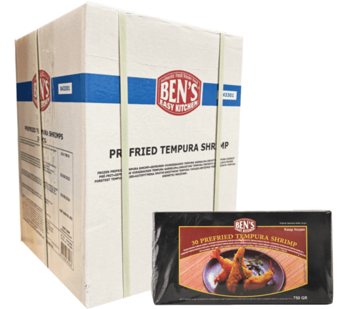 Friterade Räkor Tempura Breaded 16/20 10x750g