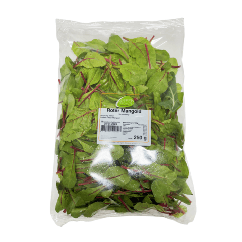 Röd Mangold Baby 250 g Nederländerna