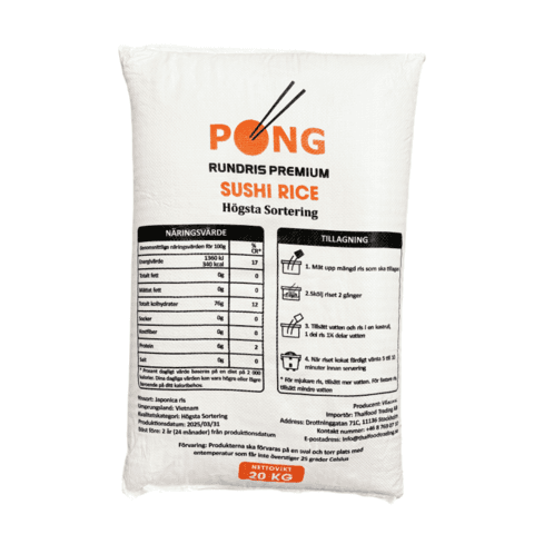 Japonica Sushiris 20kg PONG Vietnam