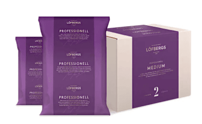 Kaffepulver Medium till Bryggkaffel, WB 6x1000g Löfberg Sverige