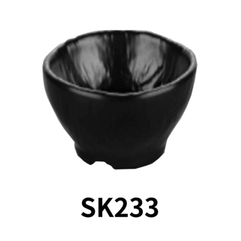 Förstärkt Rund Tallrik Melamin "3,3" SK233 Kina