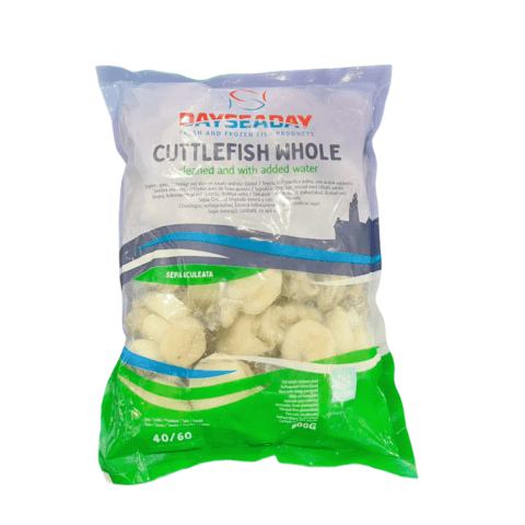 Bläckfisk Sepia Hel 40/60 Fryst Netto:800g Dayseday India