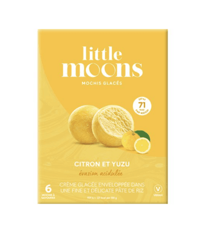 Mochiglass Yuzu & Citron Fryst 192g Little Moons Storbritannien