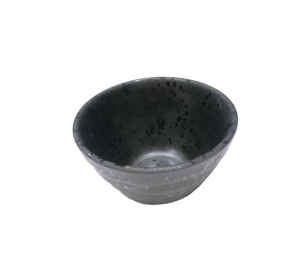 Svart melamin skål 11cmx6,5cm MA-E096 JB Products