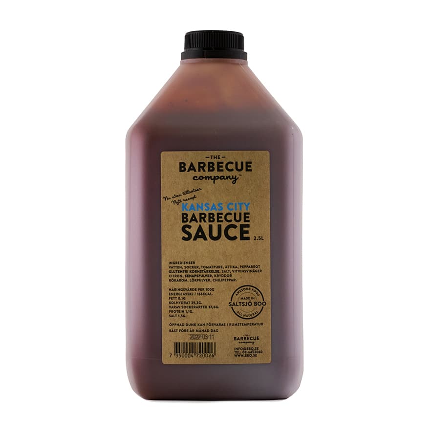 BBQ sås (Kansas City) 2,5 L the BARBECUE company Sverige