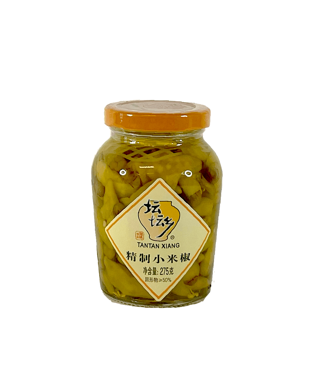 Picklad Gröna Chili / Xiao Mi Jiao 275g Tantanxiang Kina