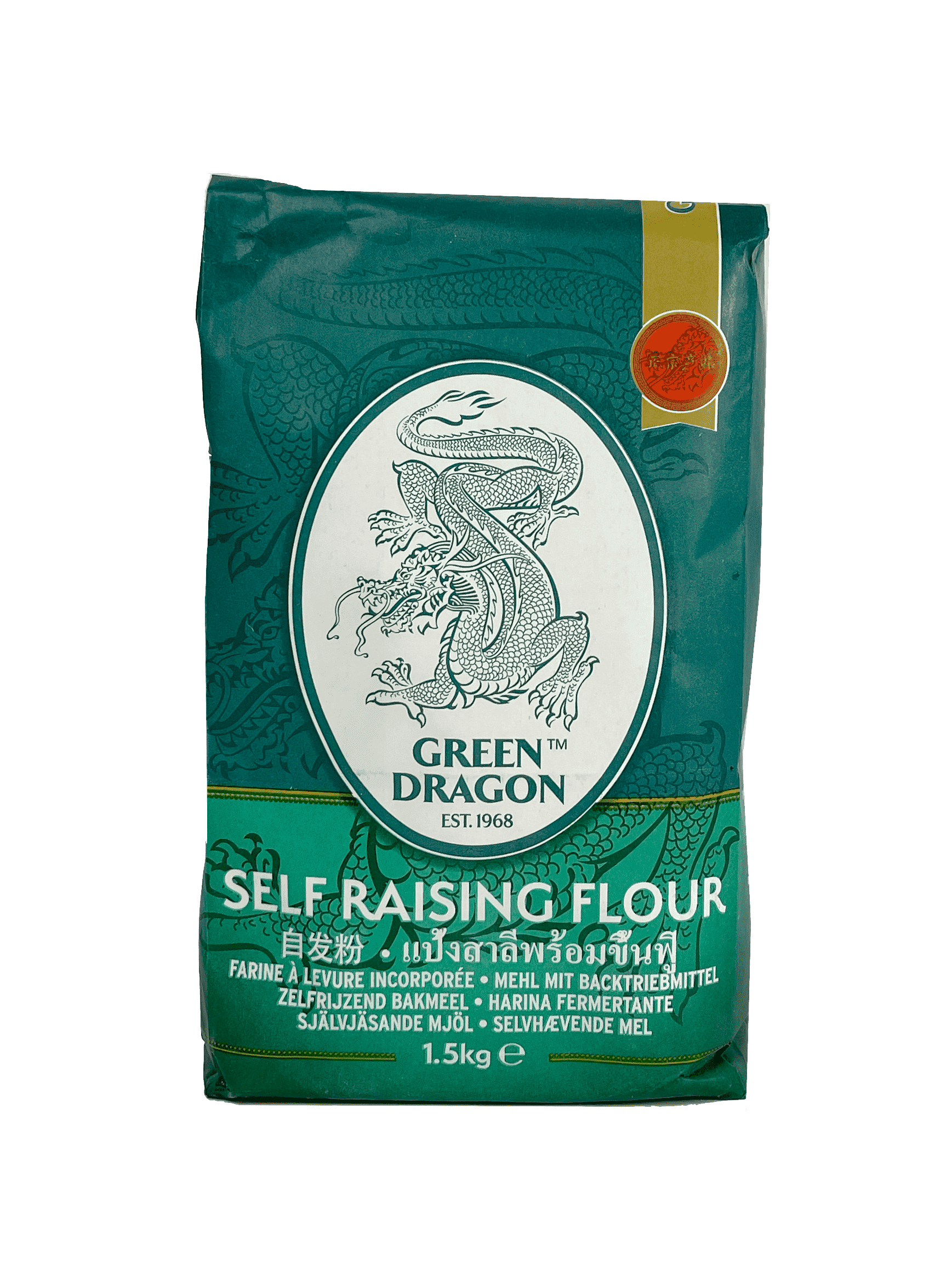 Self Rasing Flour 1,5kg Green Dragon