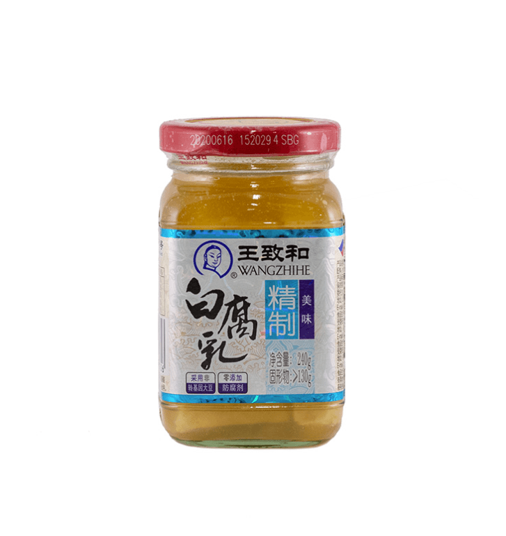 Fermenterade Tofu Vit 240g WZH Kina