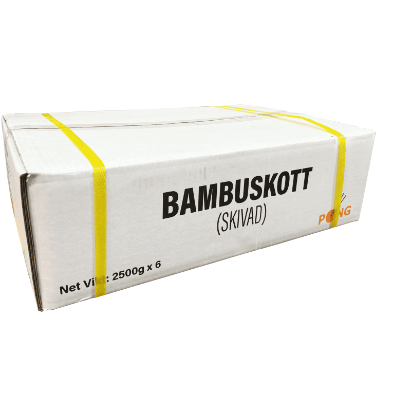 Bambuskott Skivad 6x2500g PONG Kina