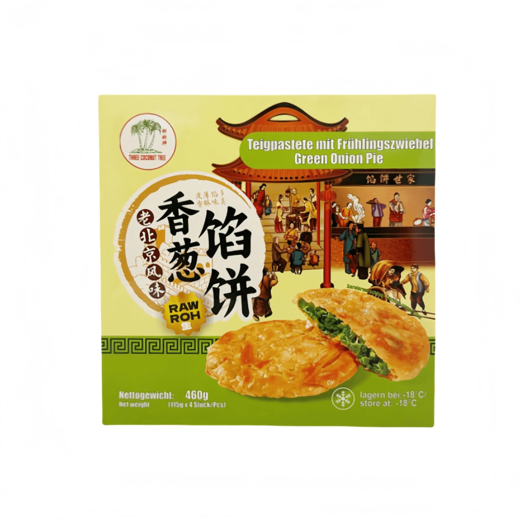 Pannkaka Med Salladslök Fyllning Peking Style Fryst 10x460g TCT Kina